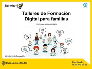 Talleres de Formación Digital para familias 