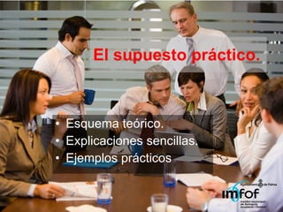 El supuesto práctico. Esquema teórico. Explicaciones sencillas. Ejemplos prácticos 