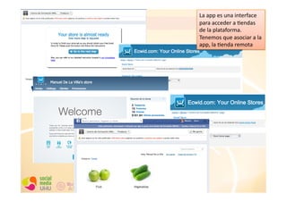 La	
  app	
  es	
  una	
  interface	
  
para	
  acceder	
  a	
  Cendas	
  
de	
  la	
  plataforma.	
  
Tenemos	
  que	
  asociar	
  a	
  la	
  
app,	
  la	
  Cenda	
  remota	
  

 