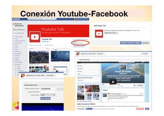 Conexión Youtube-Facebook

 