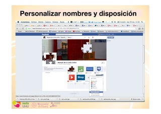 Personalizar nombres y disposición

 