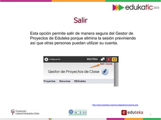 TALLER DE GESTOR DE PROYECTOS DE CLASE