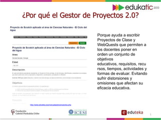 TALLER DE GESTOR DE PROYECTOS DE CLASE
