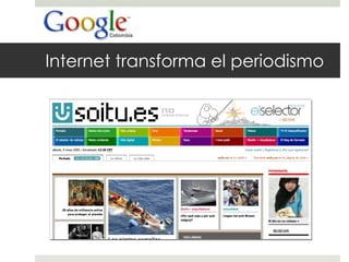 Internet transforma el periodismo 
