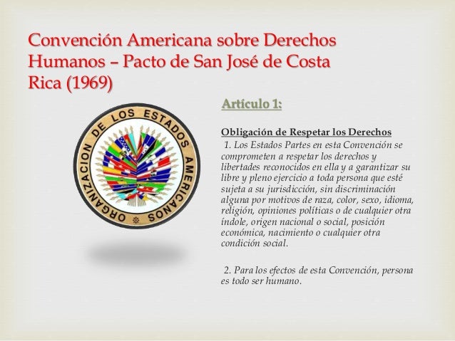 Principio de Igualdad o No discriminacion