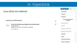 in: trayectoria
Curso oficial con credencial
 