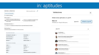 in: aptitudes
 