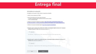 Entrega final
 