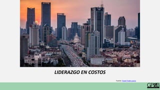 Fuente: Travel Trade Luxury
LIDERAZGO EN COSTOS
 