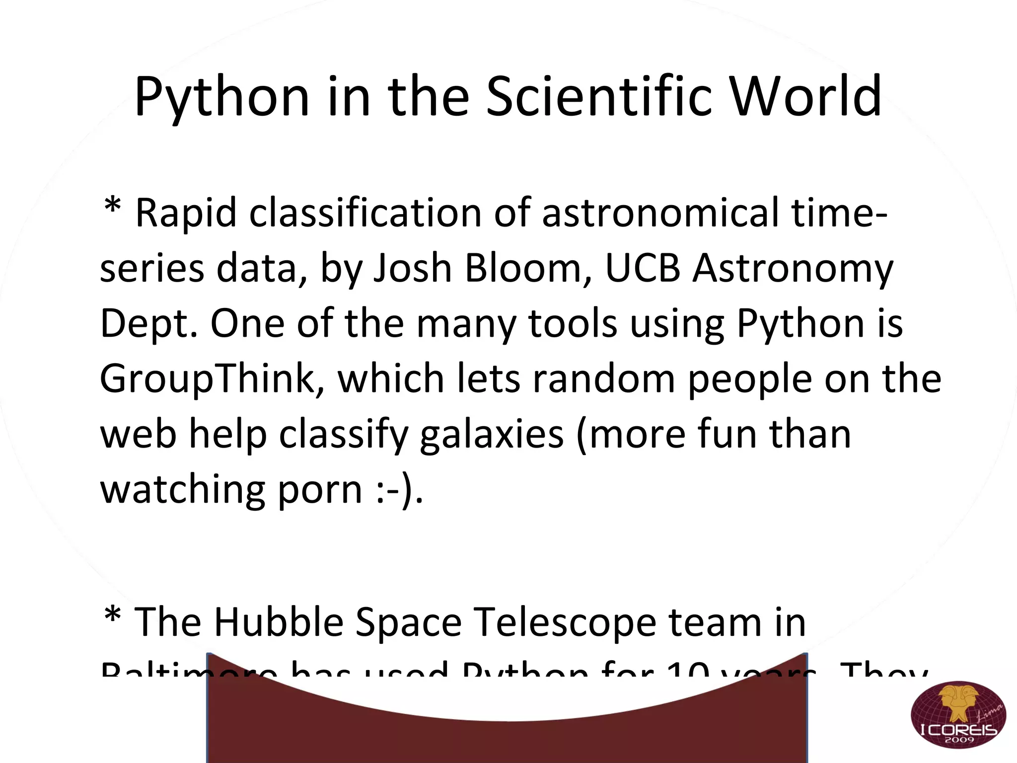 Interfase: GNUPLOT, R, MATLAB. 