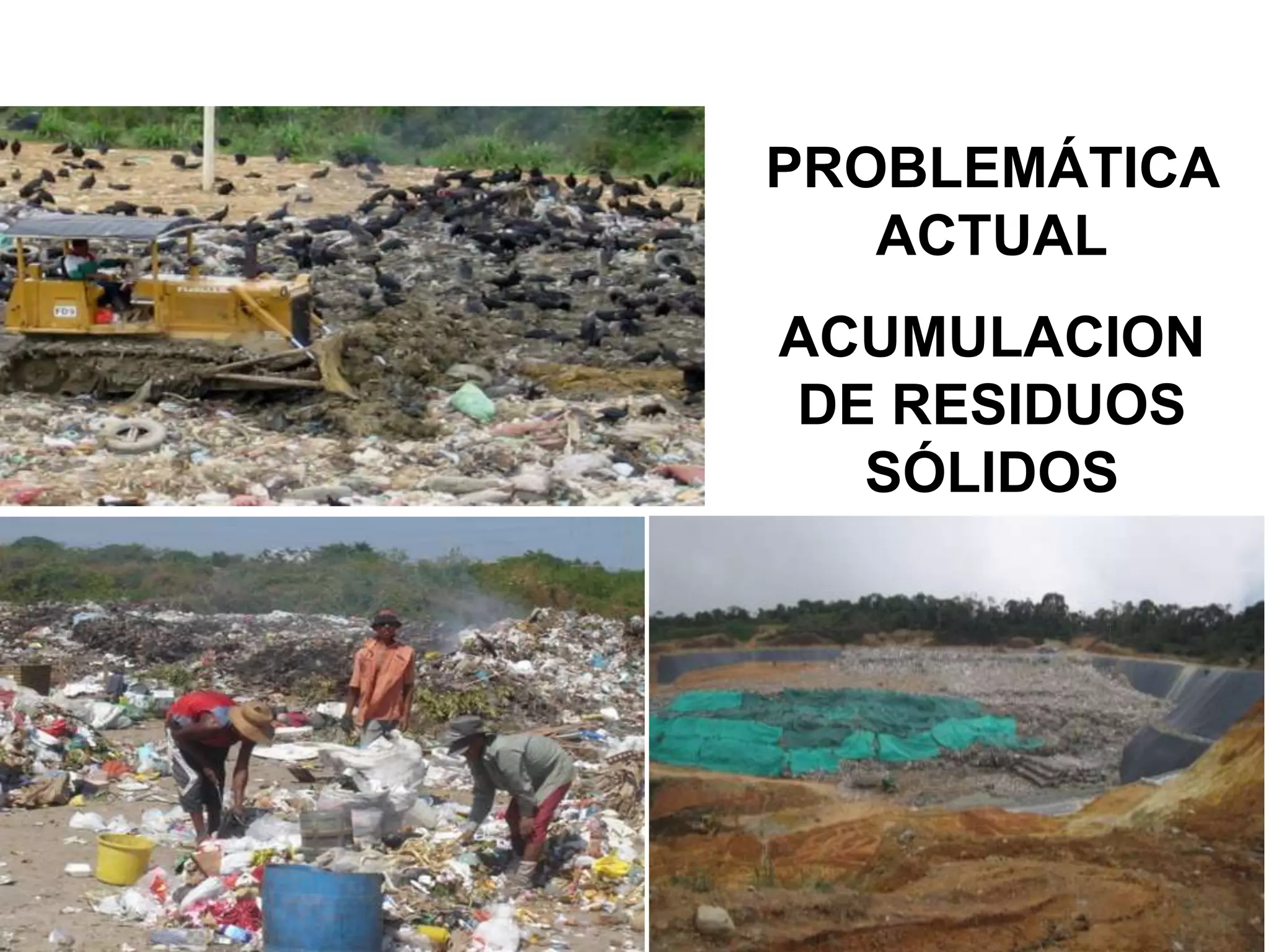 PROBLEMÁTICA
   ACTUAL
ACUMULACION
DE RESIDUOS
  SÓLIDOS
 
