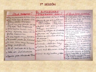 Taller Interdisciplinar El Amazonas