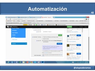 Automatización

48

@alopezderamos

 
