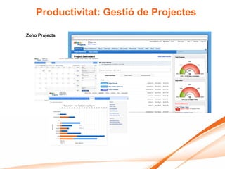 Productivitat: Gestió de Projectes

Zoho Projects
 