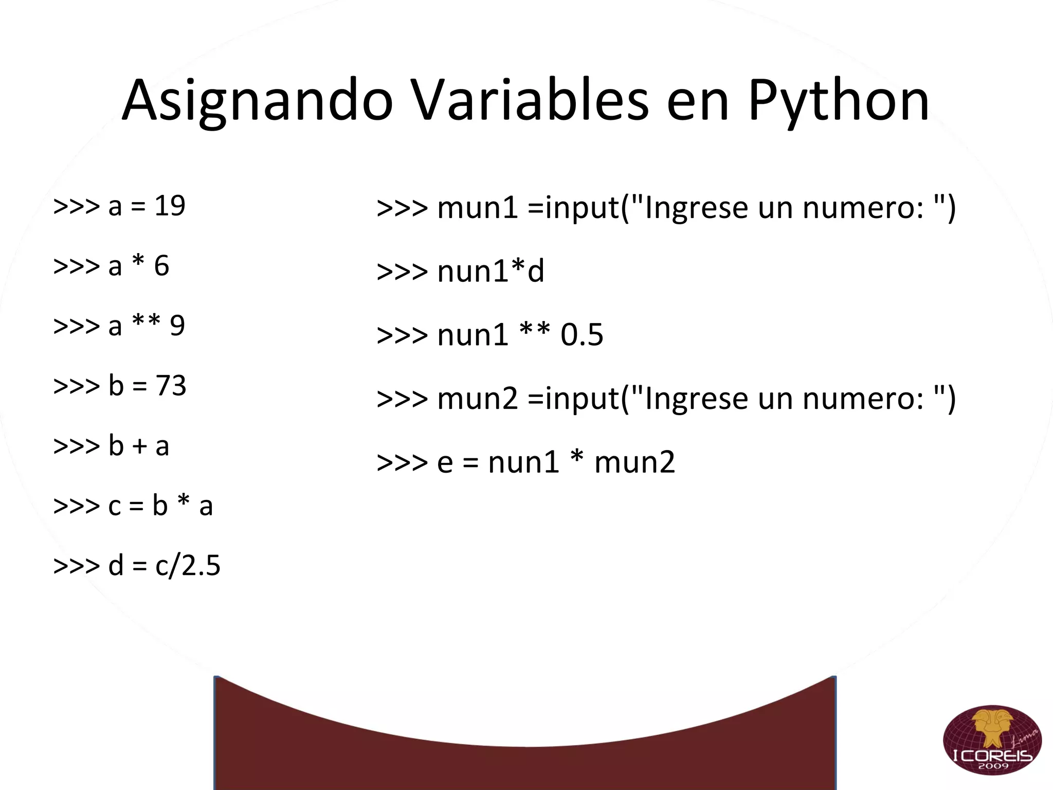 Clave en la  productividad  de Python 