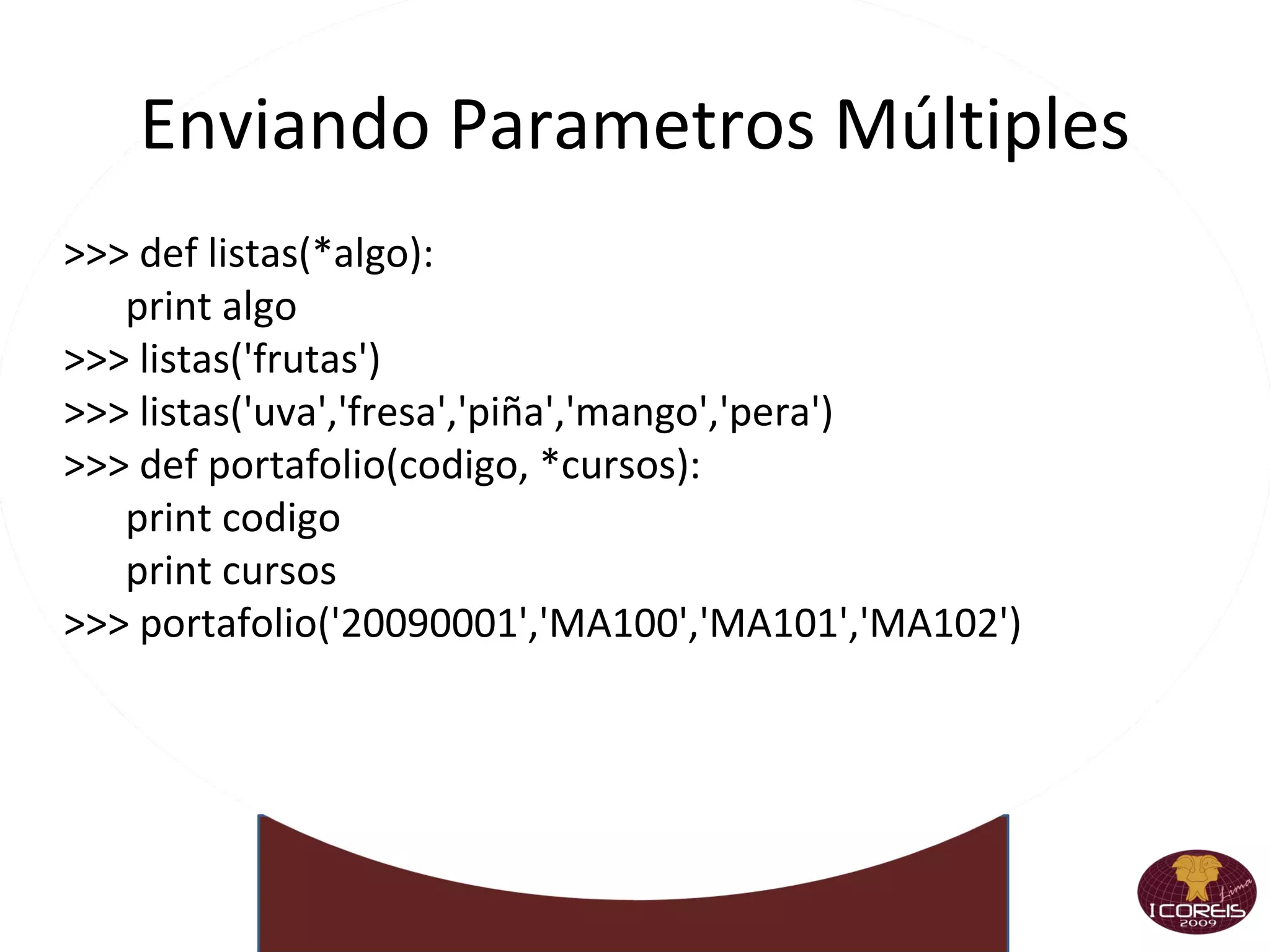 Cadenas y Caracteres Especiales >>>"Hi. What's the problem?" >>>'Hi. What\'s the problem?' >>>"Romulo Dijo: "Yó ha hice" " >>>"Romulo Dijo: \"Yó ha hice\. Gracias Hijita " " 