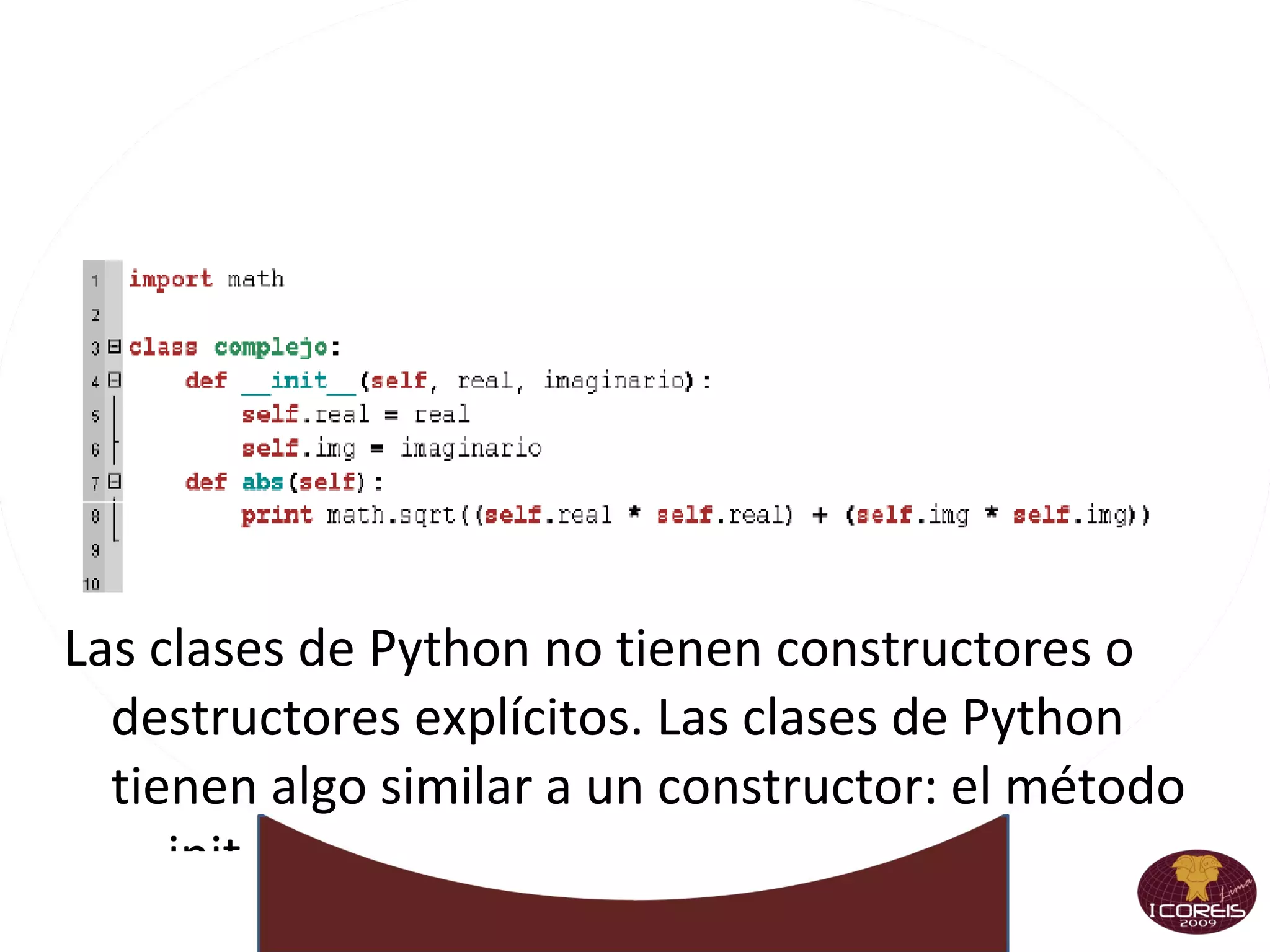 Métodos de Listas, Cadenas >>>cuadrado=[10,10,30] >>>cuadrado >>>cuadrado.append(41)‏ >>>cuadrado.count(10)‏ >>>triangulo=[50,30,40] >>>triangulo.extend(cuadrado)‏ >>>triangulo 