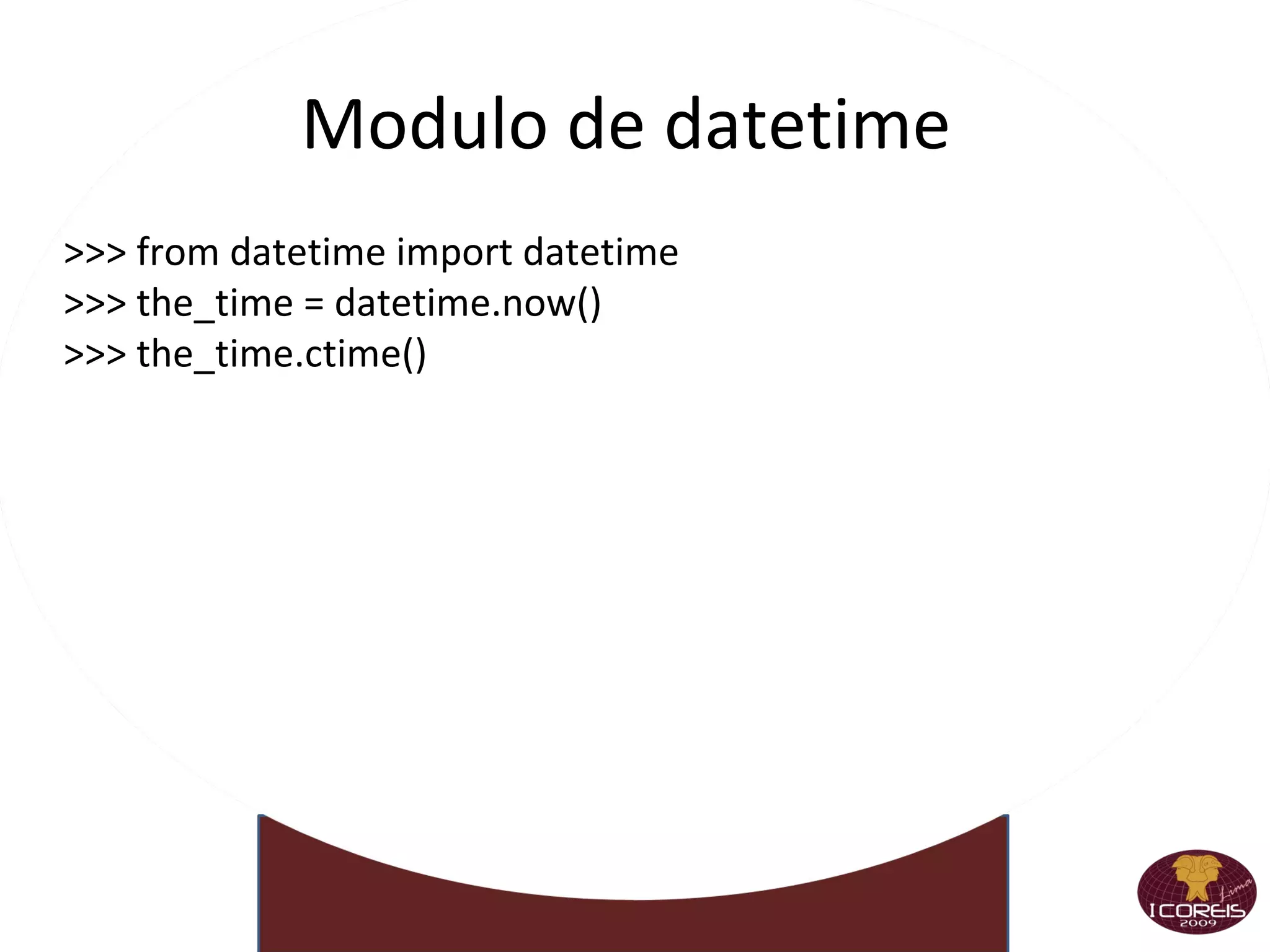 Sentencias de Control Anidadas accion1="Correr" accion2="Parar“ if accion1=="Correr": if accion2=="Parar": print "Avanzo 2 espacios" elif: print "Sigue avanzando" else: print "Permanece parado" 