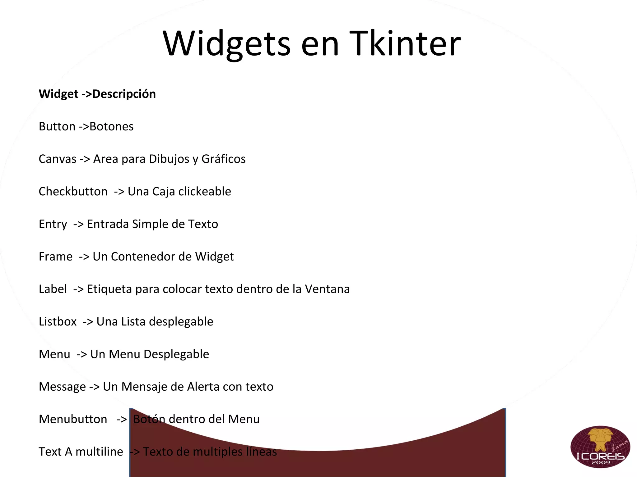 for and while Repeticiones o Loop >>>  >>> b = 1 >>> while b <=10: print b b +=1 >>> cocina=["olla","sarten","cocina","tazon"] >>> cocina >>> for instrumento in cocina: print "Yo tengo en mi cocina 1: "+ instrumento 