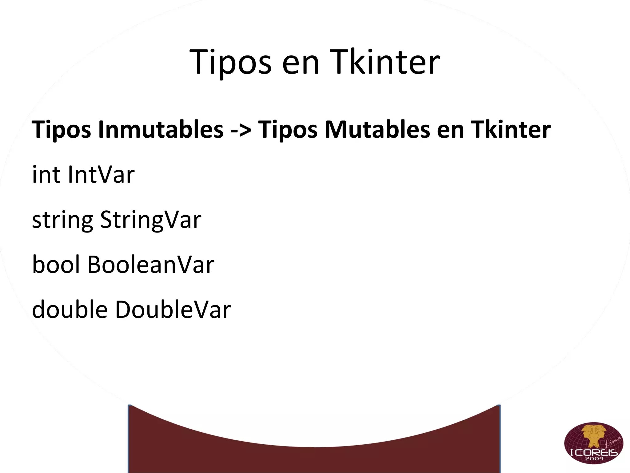 Repeticiones infinitas y el Break >>> while 1: name = raw_input("Escribe tu Codigo : ") if name == "Quit":  break >>> while 1: name = raw_input("Escribe tu Codigo : ") opcion = raw_input("Para Continuar presione \"S\" y Salir \"N\" : ") if opcion == "S":  continue else: break 