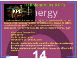 Workshop Key performance indicators