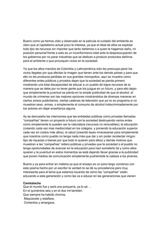 Taller la coorporacion