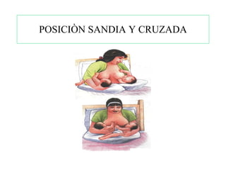 POSICIÒN SANDIA Y CRUZADA 