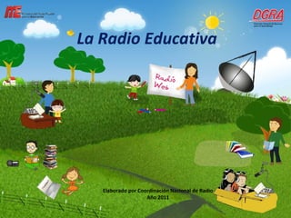 La Radio Educativa Elaborado por Coordinación Nacional de Radio Año 2011 