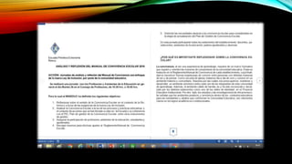 Taller Manual de Convivencia 2016