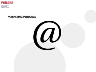 MARKETING PERSONAL 
 