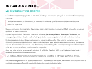 FUENTE
TU PLAN DE MARKETING
 