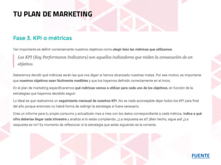 FUENTE
TU PLAN DE MARKETING
 