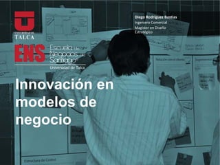 Diego Rodríguez Bastías
                Ingeniero Comercial
                Magister en Diseño
                Estratégico




Innovación en
modelos de
negocio
 