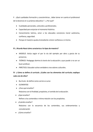 Taller modelos pedagogicos