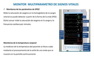 Monitorizacion Spo2 TALLER DE MONITOR MULTIPARAMETRO | PDF