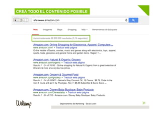 CREA TODO EL CONTENIDO POSIBLE

Departamento de Marketing - Social Learn

31
31

 