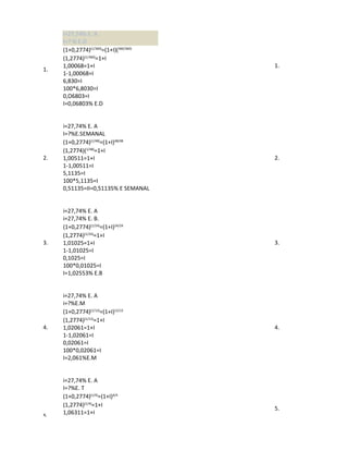 Taller no.1 tasas de interes.