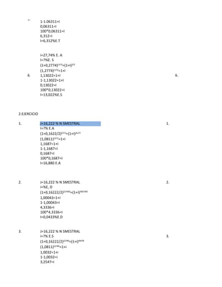 Taller no.1 tasas de interes.
