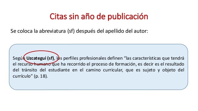Normas APA (Sexta Edición)