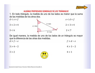 GeometríaGradoOctavo.Docente:AdriánMauricioGonzálezG.
 