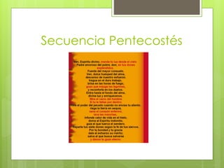 Secuencia Pentecostés