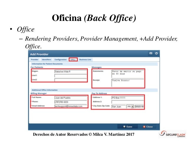 Facturacion De Planes Medicos Manual