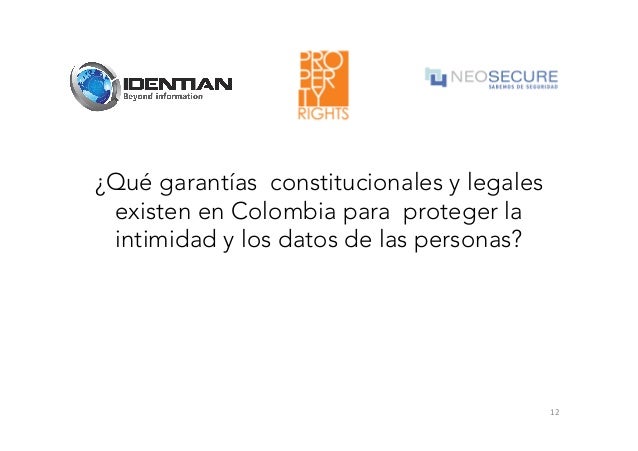 Marco Legal De La Privacidad Identidad Digital Y La Protección De Da