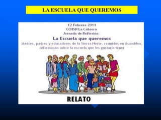 LA ESCUELA QUE QUEREMOS
 