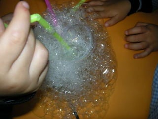 Taller pompas de jabón