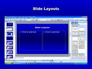 Slide Layouts