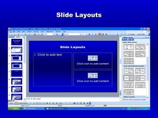 Slide Layouts