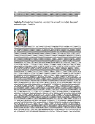 00101000080000100808000008000008000008000008000000000800000000000800000000080
01000001008001808000808000000000008000018100808000010080808000000000000000000
00000000000000000000000000000000000000000000000000000000000000000000000000



Headache. The headache or headache is a symptom that can result from multiple diseases of
various etiologies… Headache




010009000003c48200000000714a000000001610000026060f002220574d464301000000000001
00cac70000000004000000002000008c4f00008c6f0000010000006c00000000000000000000006
c0000007300000000000000000000004d0d0000280e000020454d46000001008c6f00000c00000
001000000000000000000000000000000000400000003000040010000f00000000000000000000
0000000000000e2040080a90300460000002c00000020000000454d462b014001001c00000010
0000000210c0db01000000600000006000000046000000000a0000f4090000454d462b22400400
0c000000000000001e4009000c00000000000000244001000c0000000000000030400200100000
00040000000000803f214007000c00000000000000084000054c090000400900000210c0db0100
00000000000000000000000000000000000001000000ffd8ffe000104a464946000101000001000
10000ffdb004300090607080706090807080a0a090b0d160f0d0c0c0d1b14151016201d2222201d
1f1f2428342c242631271f1f2d3d2d3135373a3a3a232b3f443f384334393a37ffdb0043010a0a0a0
d0c0d1a0f0f1a37251f253737373737373737373737373737373737373737373737373737373737
373737373737373737373737373737373737373737ffc00011080074006d030122000211010311
01ffc4001b00000105010100000000000000000000000400010205060307ffc4003410000201030
302040403080300000000000102030004110512213141061351611422719181a1f023324252629
2b1c13353e1ffc400190100030101010000000000000000000000010203000405ffc400211100020
2020202030100000000000000000001021103211231043213224161ffda000c030100021103110
03f003052a9eda5b6ba0f30853d4c2d2db58c42ab359bb548d6d95c07739619e7156db6b09ae4cb
36a53ca9caeedaa7d80c51525176531e373d04cacca473503230aa7333039cb7debaaea320e0aa
b0f71575e447f467e34974598d4e4b7cf97956fa53dadd4fa9df4304d2b1566e79ed556b7c0ffcd1f1
ea391561a4cf6a9a95b3238dc5c0c73df8a0f245ed315e392ed1a3b6d1e08240e5e47c1ce1b1c9f7
e2ac4f5e6a65298ad43f6c56dbec853574db4db6b002767b520944f974bcbf6ad63503eca5b288f2
e9cc67d2b59a806ea277b79511f6332101b19c71d6bcdee61759cc219646048001e4e3dabd5844
0e41f4af3dd4b4ed385ecd225cca978a59bc957dad91dc0f4a964951d7e346eca292191065e375fa
8ae2580ef5ab45bc4b886e2d52e24b0529927257692321bf87b9ce79cf4ed5a1f1169fa5d969cf3c9
6d131524e760cb1270a33f5353e675703ccf783dead7c3367f13addb64f0adbcfe1cd4658e192cde
e06958c1237c6c400319e549c83dfed5b1f09e8f041691df18889a45e327a034d1db25965c625b94
a6d94494a6d9573cfa06d98a5b288294db2b1a8b111fb52f2c7a5770b4fb78a52b40fe5fb52d83d2
bbe2998c68bbe575519c73de8375b0c61c9d22af519ded222d1465db19e9c0fad64da68afae17cf5
51283c39030df43dab4375e2385ae26b549900c8f99870878000f5cf18f7354d1a0f301393b9b197c
027bf5e87e95094f91df8f1282fe86c3a45908842576dbb025c333633dbbf407b54eefe23534b791b
cb845ab7c9b5830909f94e47f281ebd68c7689e1016645947603fd551dfbdf2cc23c8d8c392a9d4e
7d075a5d0f6c0ec34bbab9d48433470cb0e183041b5507f4af4e7bd6ea2804312c6a000a3802b2b
e1fb9952fd32fb8bf047a7dbf11f856d1d78cd5e1d1c59ef9530364e6a212892b482d390a0629ed4c
53da8adb4db2b0283314b6d74db482d296a3894e2aab5e6945b6dcf97174671c9c1aba2283d46df
e26d258bbb0e28356831971768c0d9a2aea4f6f04bfb3da5ddcae199bb7e03fcd176374b730a92ab
e611b58e3a9fd7355f7a27b4865821044af94694f445f5f7ea71565e1d837aa36311ae1507a00302
 