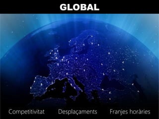 GLOBAL




Competitivitat   Desplaçaments   Franjes horàries
 
