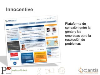 Aplicaciones del CrowdsourcingTesteo de ideas, productos y servicios; ver tendencias en comportamiento consumidor (www.Ideas4Unilever.com)Mejora experiencia consumidor (www.designbyme.lego.com)Contenido generado por el usuario (www.istockphoto.com)